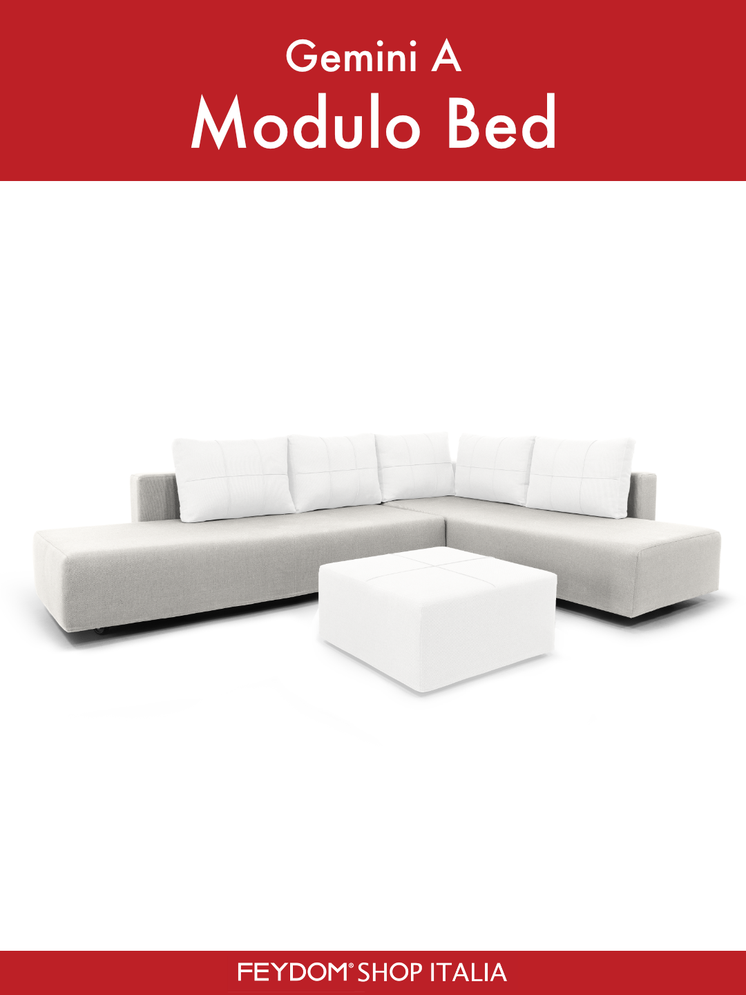 Gemini A modulo Bed (2pz)